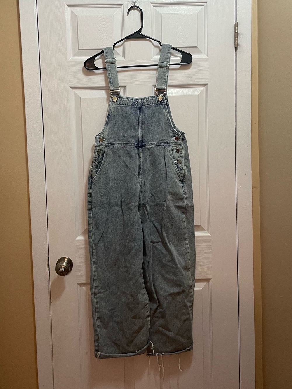 Sale by 9/30/2026 - Light Wash Denim Overalls